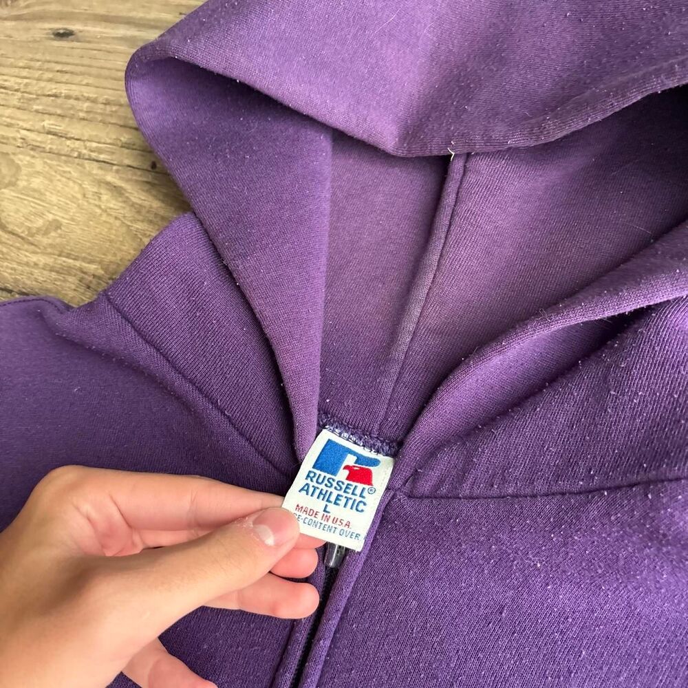 Champion Men's Purple Hoodie